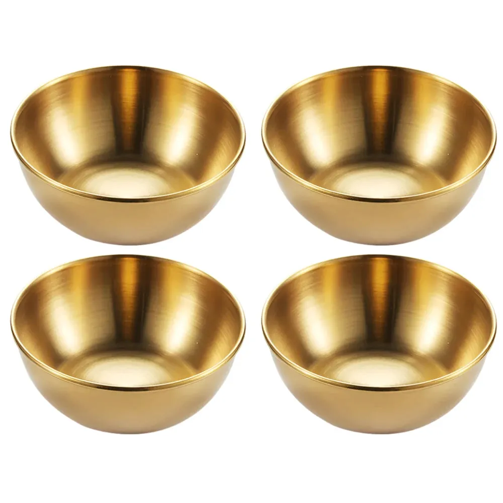 4-Piece Stainless Steel Bowl Set