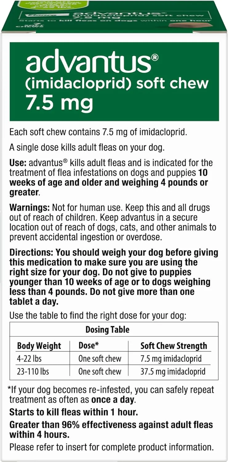 Advantus Soft Chews for Dogs 4-22 lb