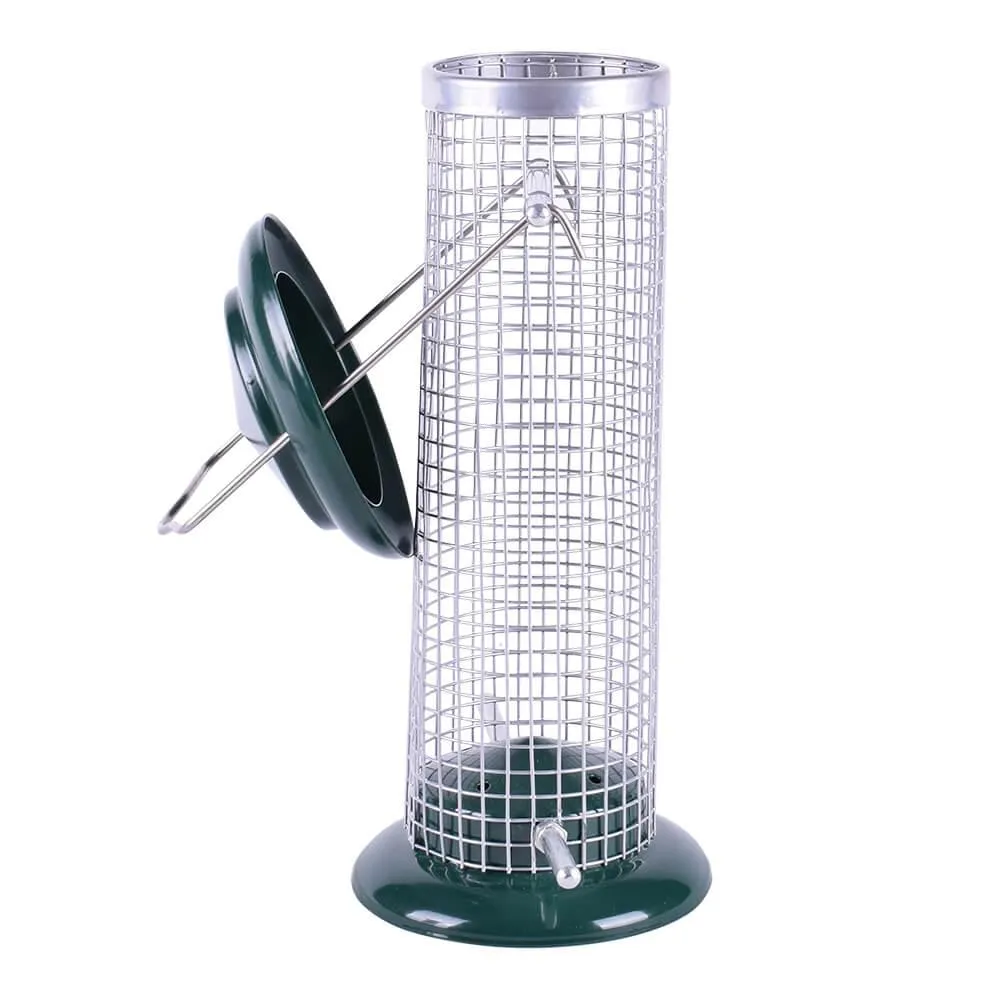 AllPetSolutions Wild Bird Nut Metal Feeder, 9"