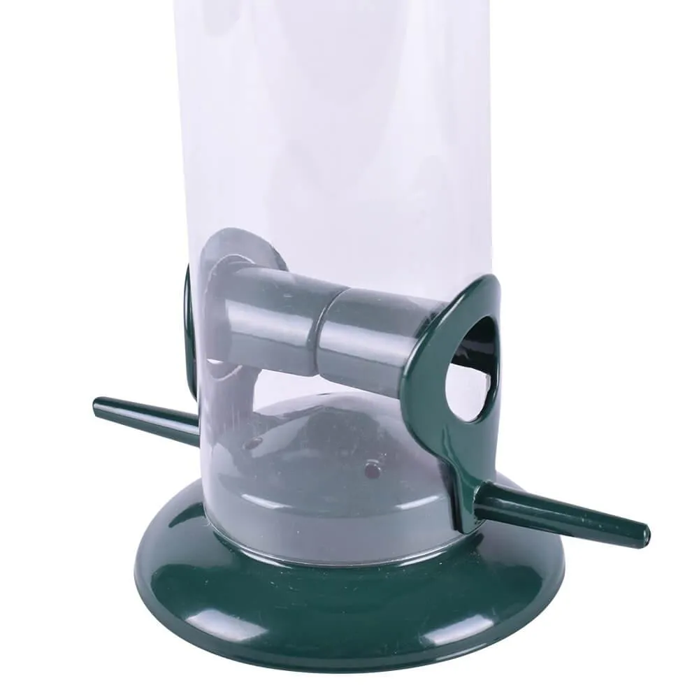 AllPetSolutions Wild Bird Seed & Nut Metal Feeders, 9"