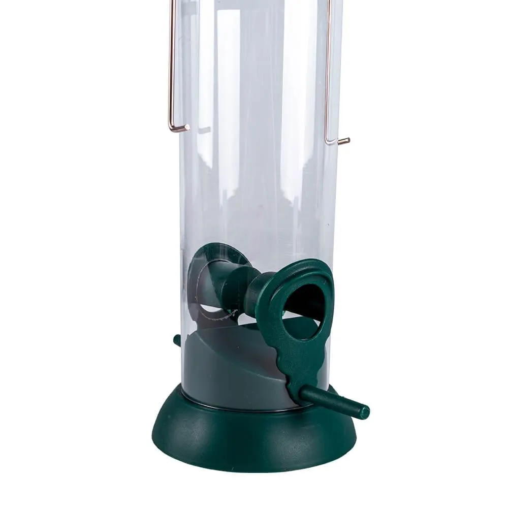 AllPetSolutions Wild Bird Seed & Nut Plastic Feeders, 9"