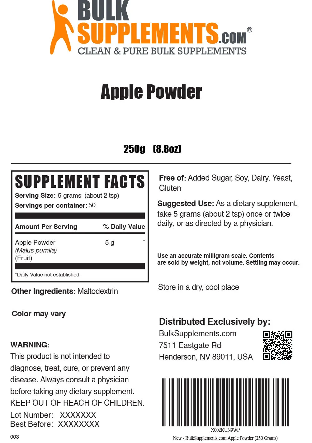 Apple Powder