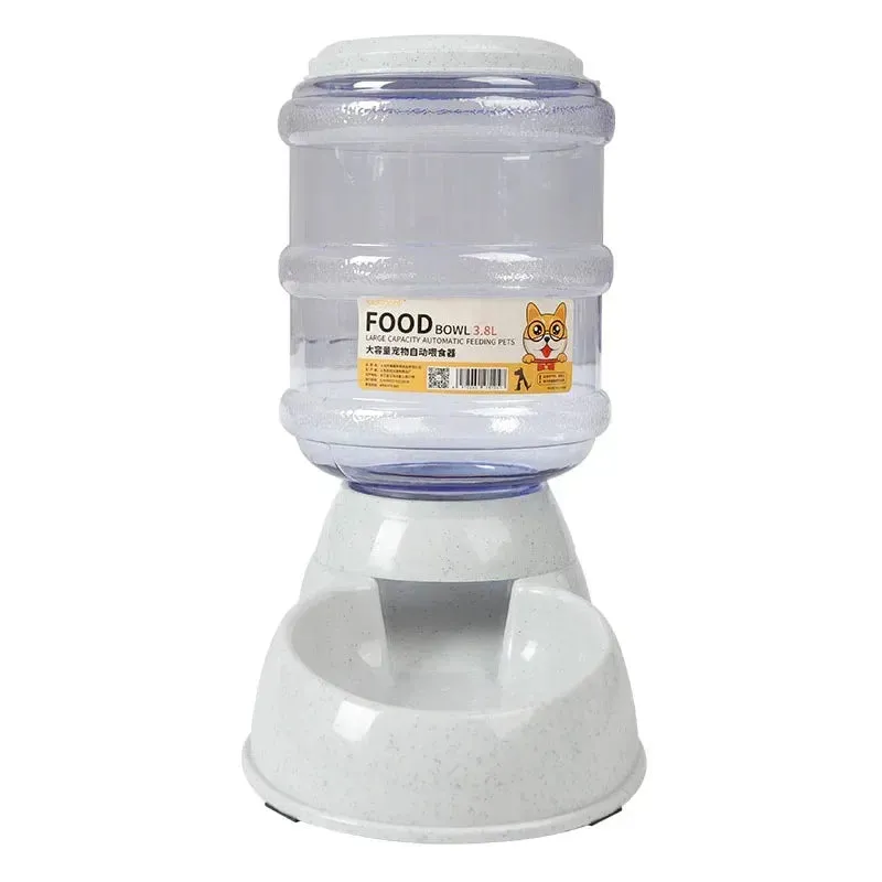 Automatic Pet Feeder & Water Dispenser Combo