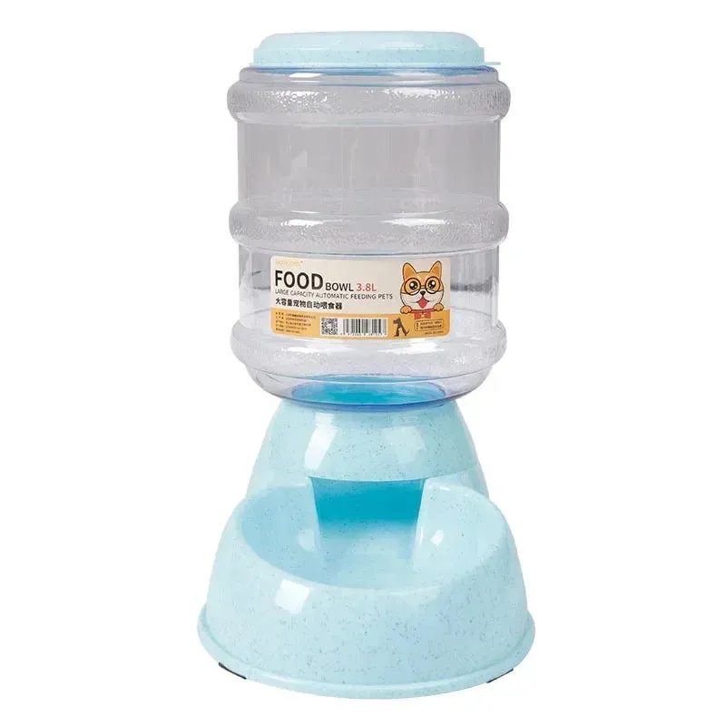 Automatic Pet Feeder & Water Dispenser Combo