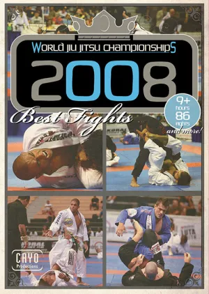 Best Fights of the 2008 Jiu-jitsu World Championships 3 DVD Set