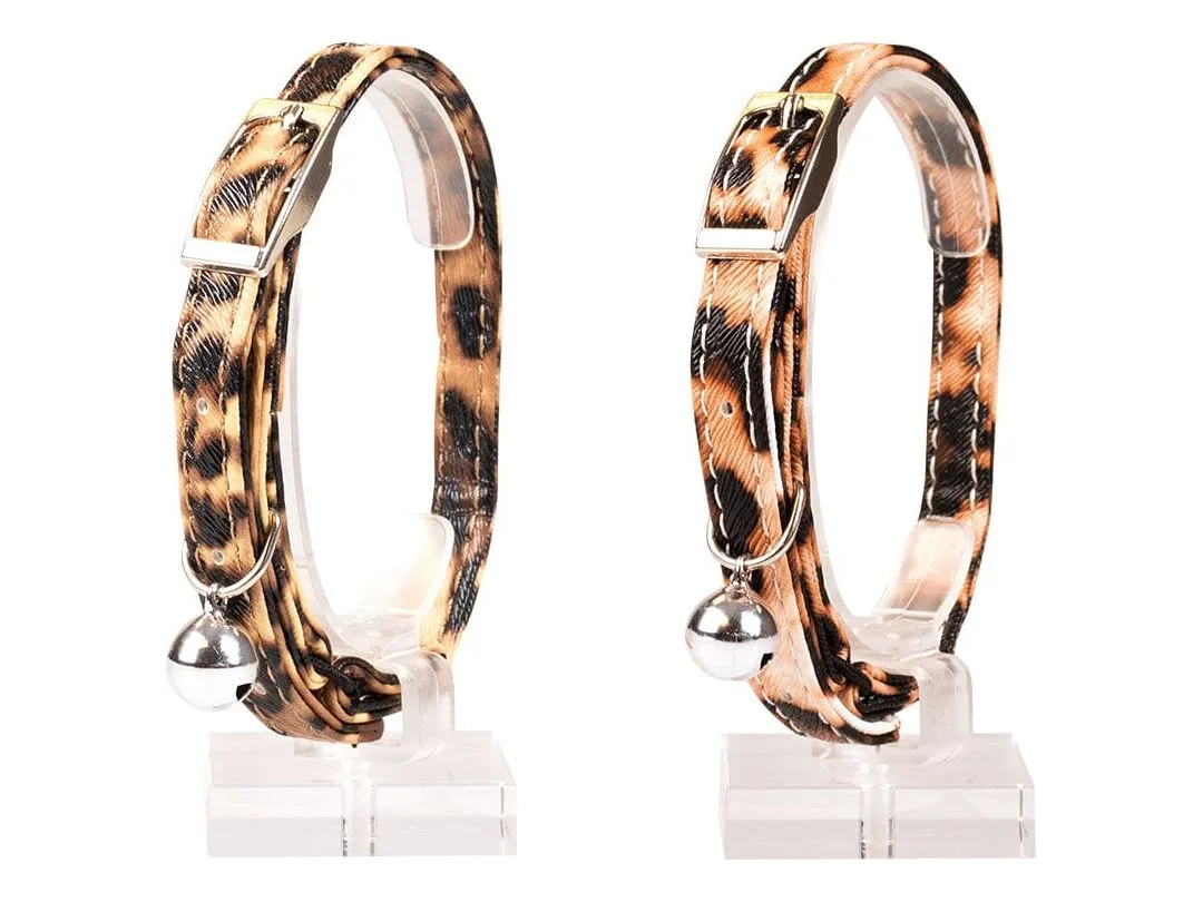 CAT COLLAR LEOPARD 20-30cm / 10mm