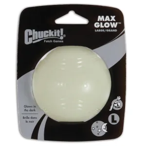 Chuckit Max Glow Ball Large Dog Toy