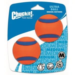 CHUCKIT - Ultra Ball Dog Toy Medium - 2 Balls