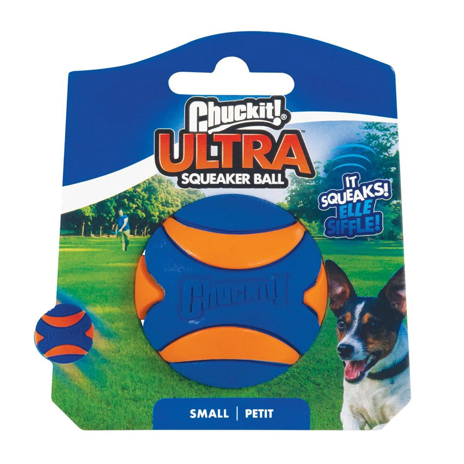 Chuckit Ultra Squeaker Ball Dog Toy 1pk