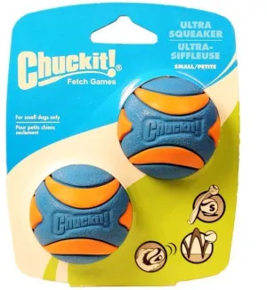 Chuckit! - Ultra Squeaker Ball Pack (Small)