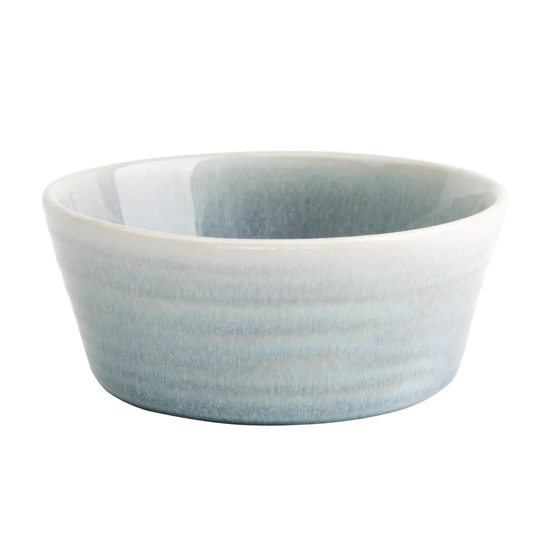 FB565 Olympia Cavolo Flat Round Bowls Ice Blue 143mm (Pack of 6)