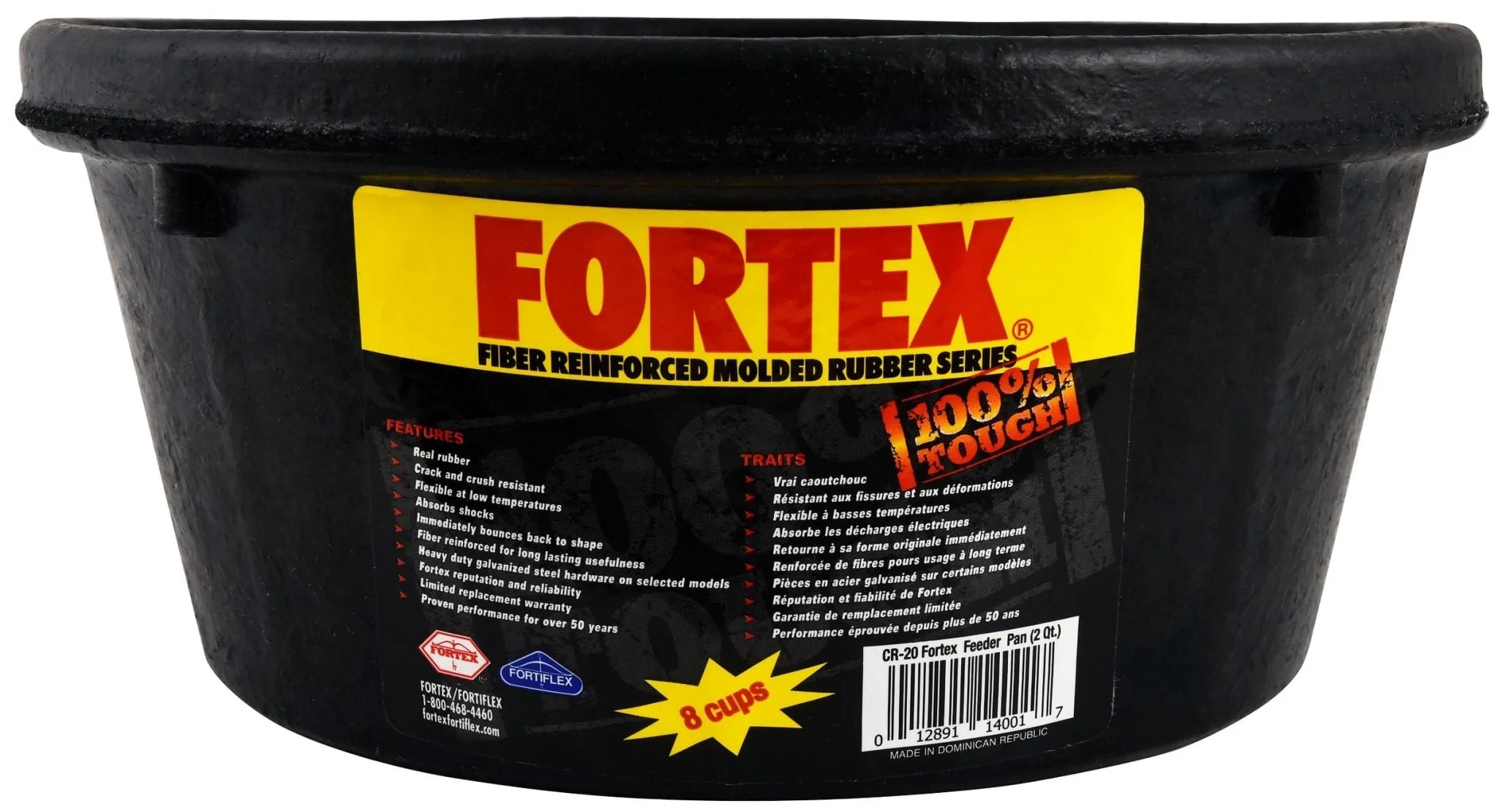 Fortex Rubber Pet Bowls