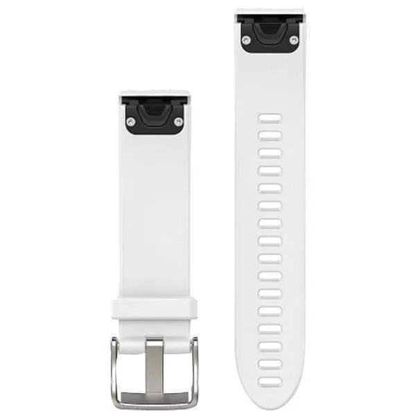 Garmin 010-12491-10 fenix 5S 20mm QuickFit Silicone Watch Band (White)