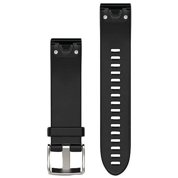 Garmin 010-12491-12 fenix 5S 20mm QuickFit Silicone Watch Band (Black)