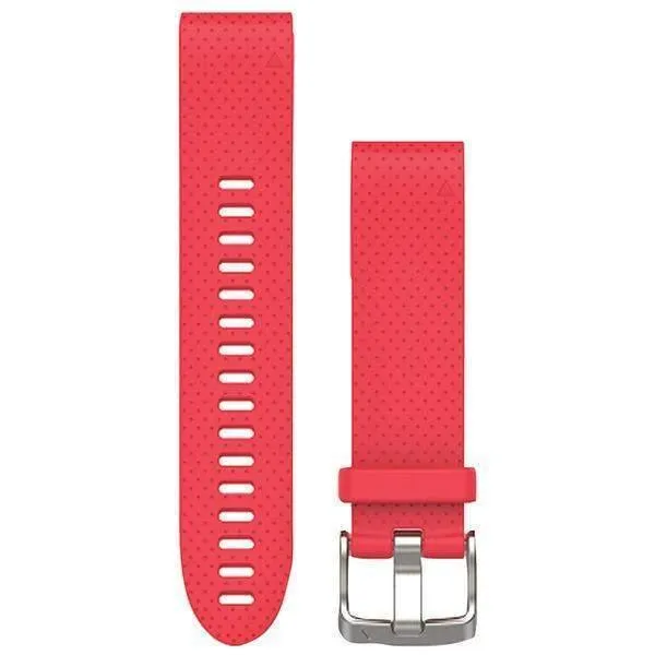 Garmin 010-12491-14 fenix 5S 20mm QuickFit Silicone Watch Band (Azalea Pink)