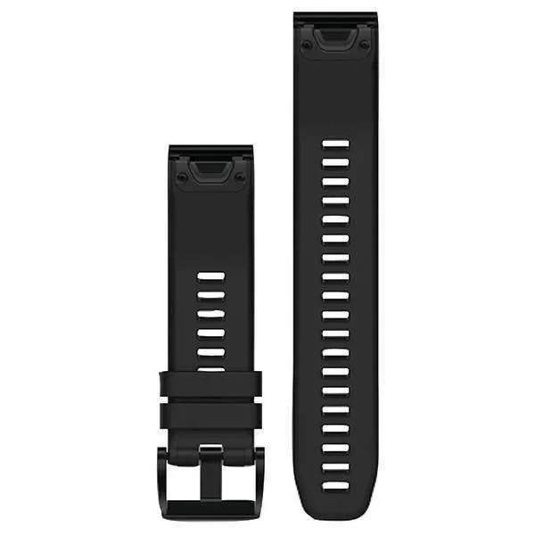 Garmin 010-12496-00 fenix 5S 22mm QuickFit Silicone Watch Band (Black)