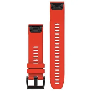 Garmin 010-12496-03 fenix 5S 22mm QuickFit Silicone Watch Band (Flame Red)