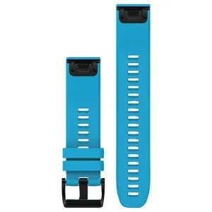 Garmin 010-12496-04 fenix 5S 22mm QuickFit Silicone Watch Band (Cirrus Blue)