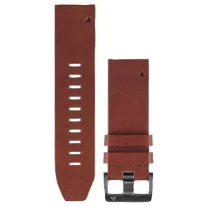 Garmin 010-12496-05 fenix 5S QuickFit Leather Watch Band (22mm Brown)