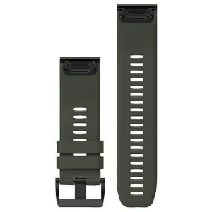 Garmin 010-12517-03 fenix 5S 26mm QuickFit Silicone Watch Band (Moss Green)