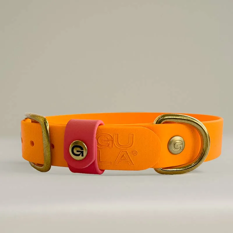 GULA | Biothane Dog Collar - Orange