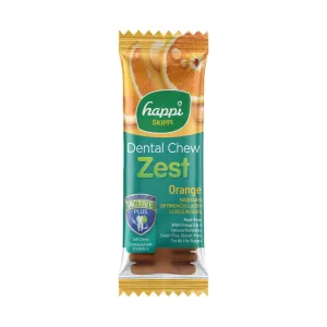 Happi Skippi Dental Chew Zest Orange Petite 25g