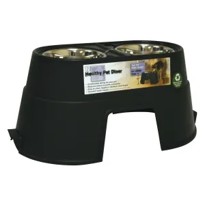 Healthy Pet Diner 12" Black