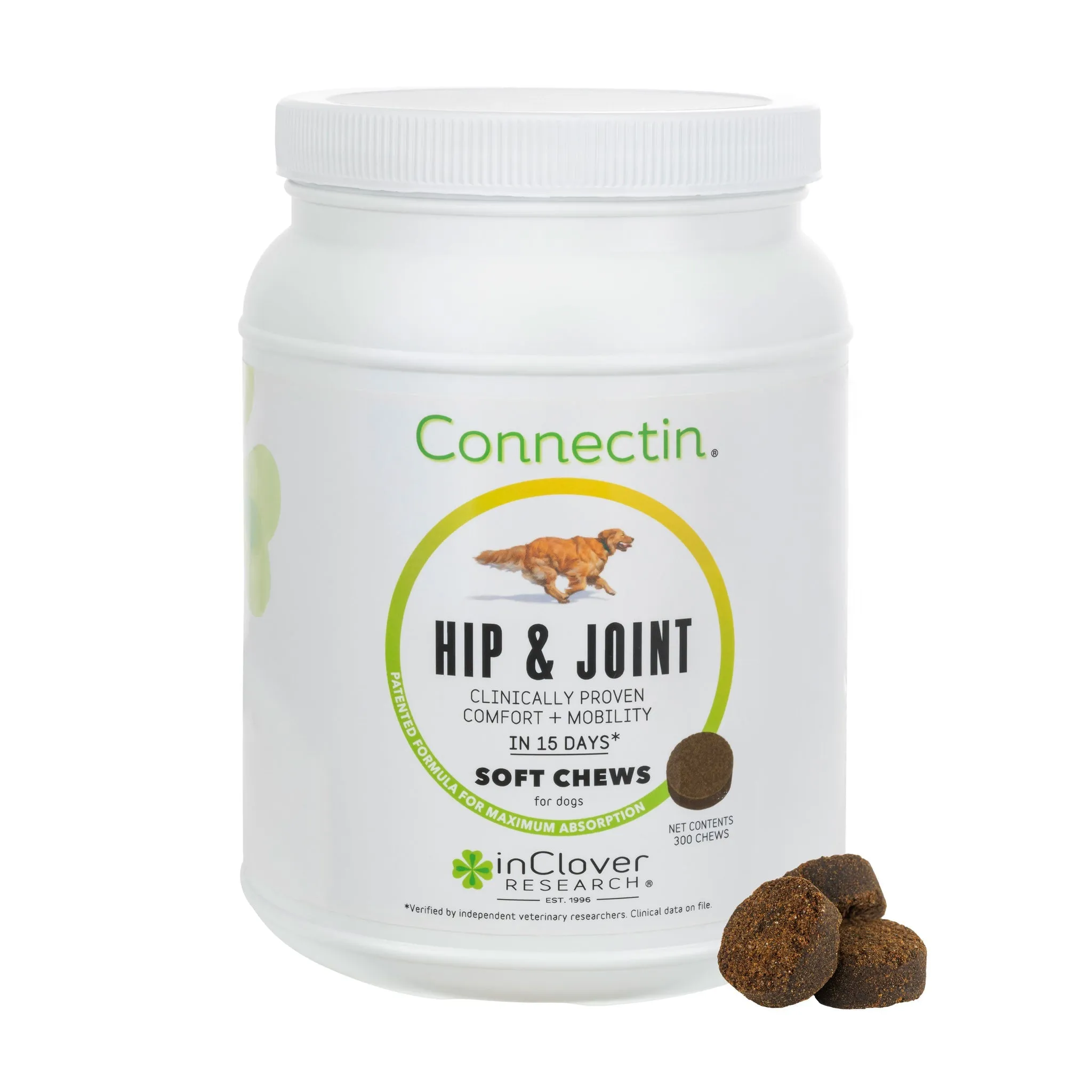 InClover Connectin Hip & Joint Soft Chews Supplement for Dogs