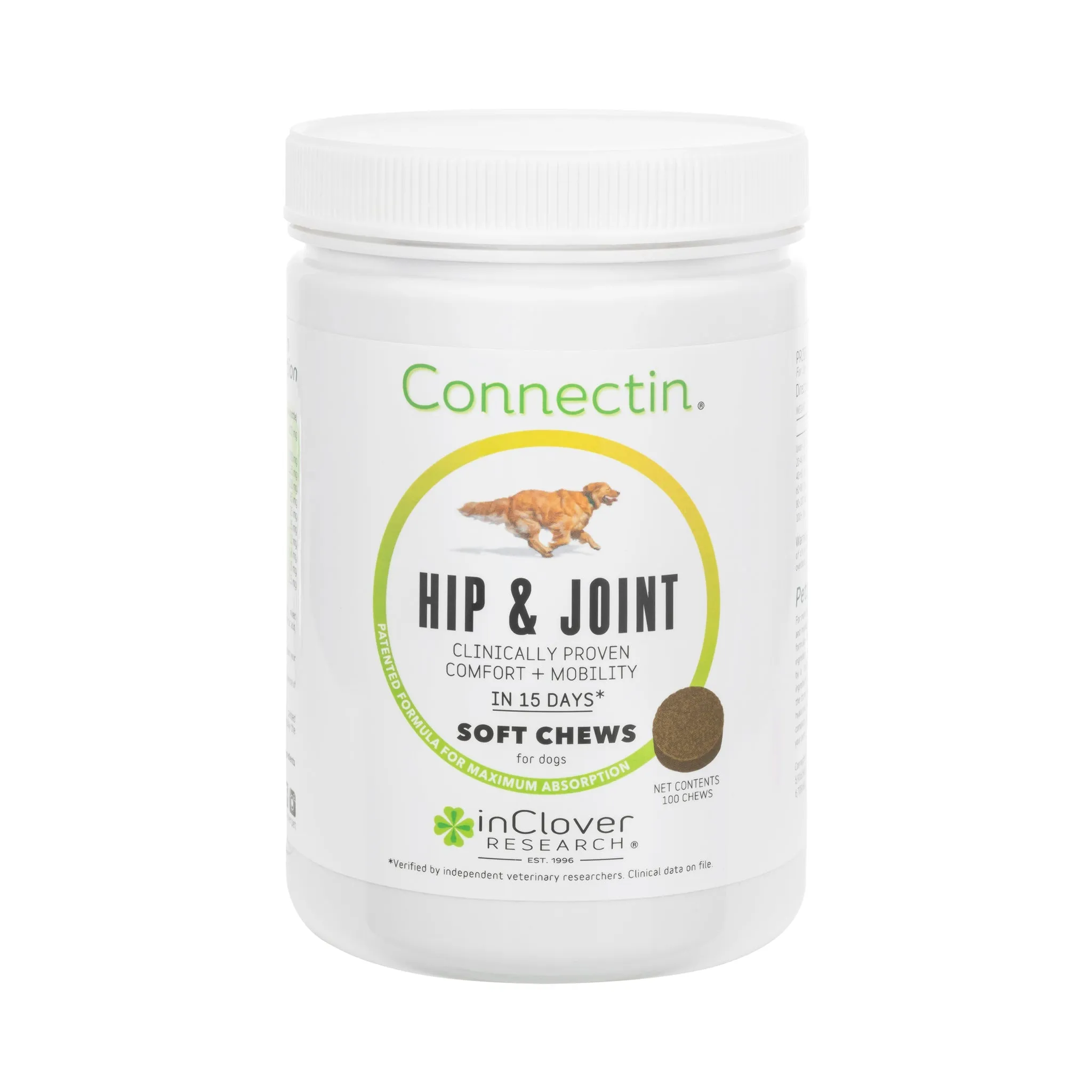 InClover Connectin Hip & Joint Soft Chews Supplement for Dogs