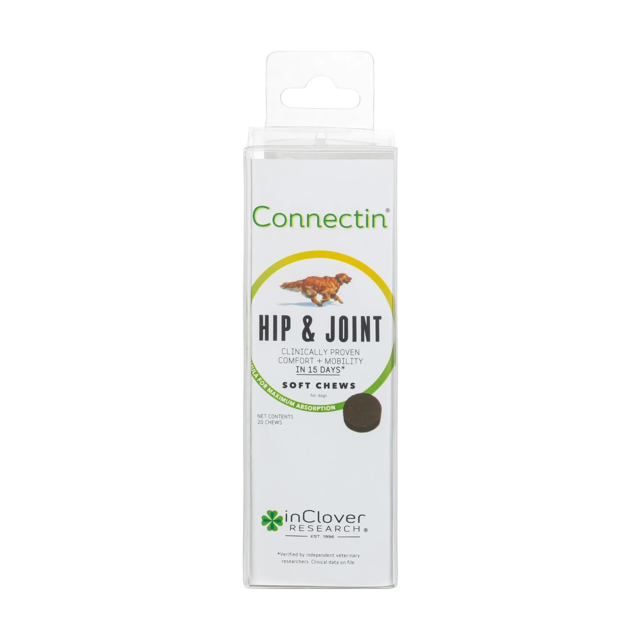 InClover Connectin Hip & Joint Soft Chews Supplement for Dogs