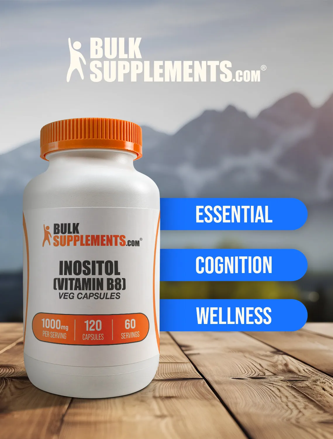 Inositol (Vitamin B8) Capsules