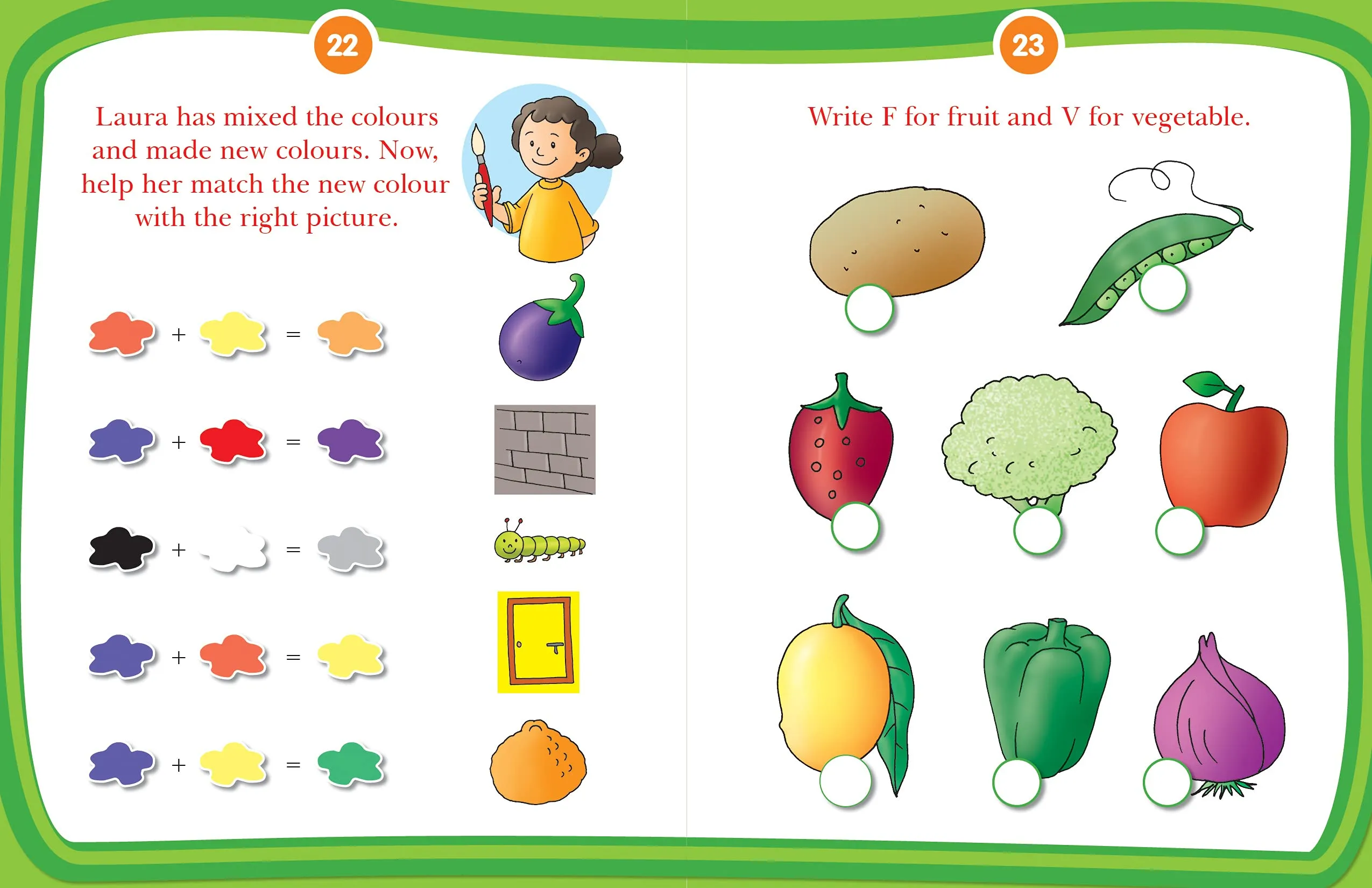 Kid's Activity Age 4  - Pack of 5 (English, Maths, Environment, Good Habits, Logical Reasoning)