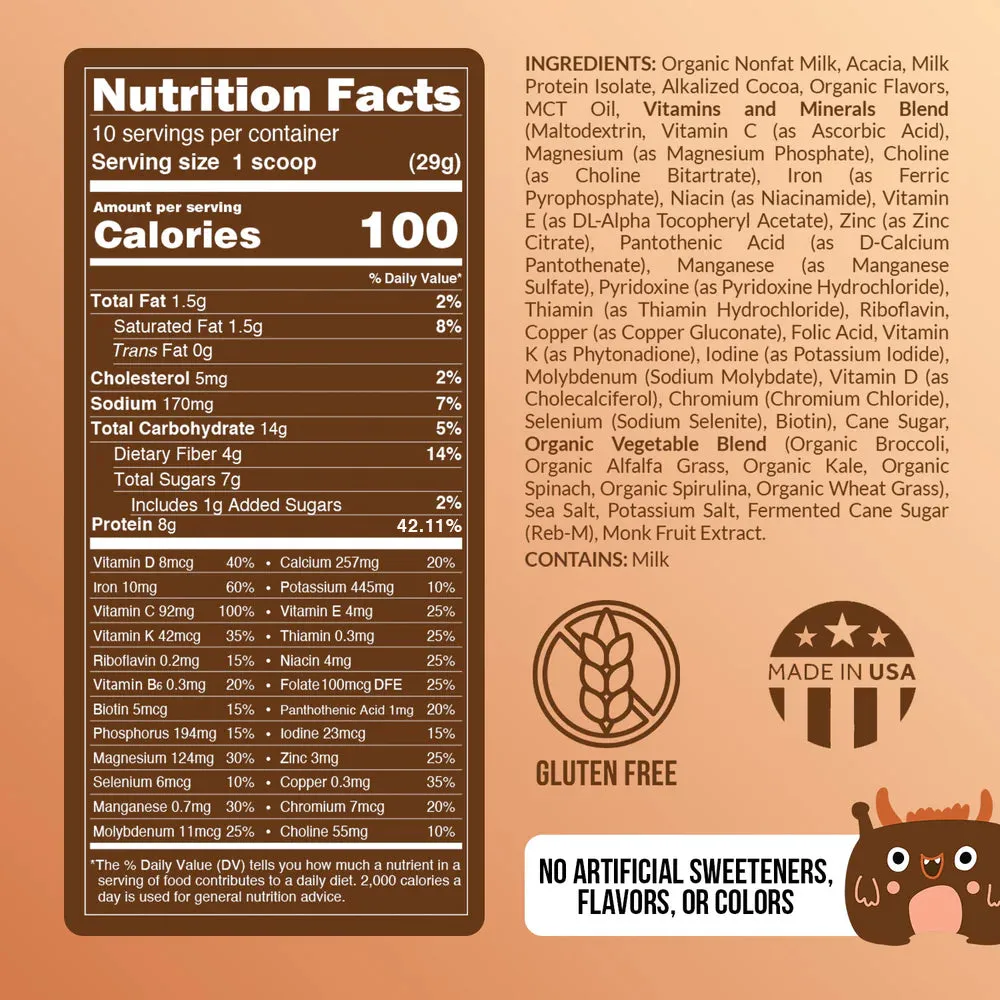 Kid's Nutrition Shake | Chocolate