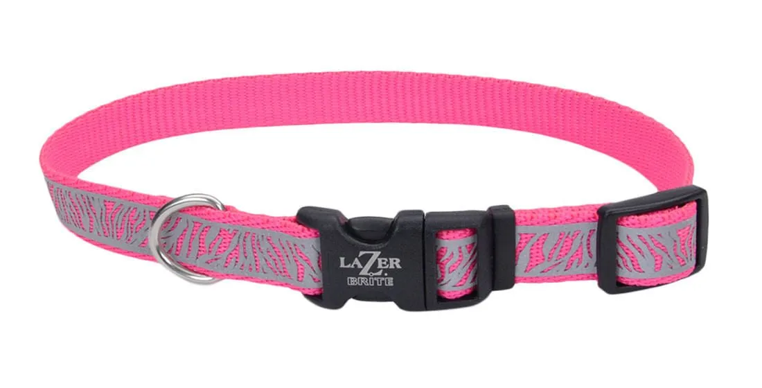 Lazer Brite 1" Dog Collar, 18"-26"