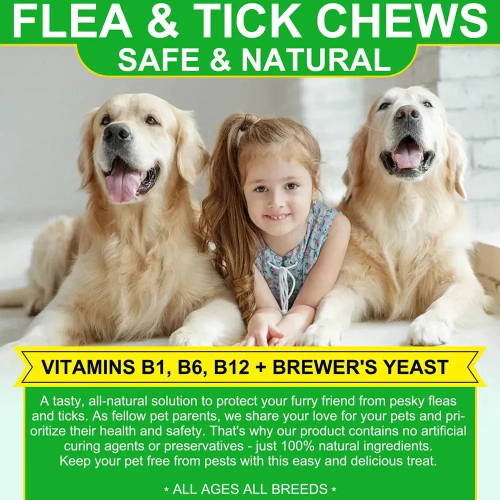 Natural Chewable Flea Tick Control