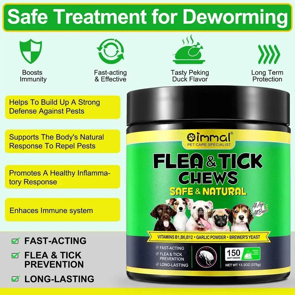 Natural Chewable Flea Tick Control