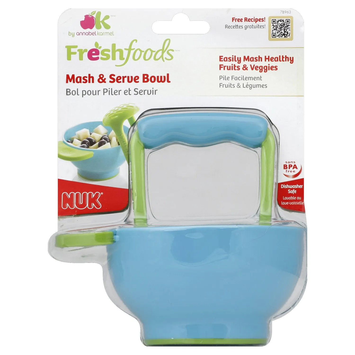 NUK Mash and Serve Bowl