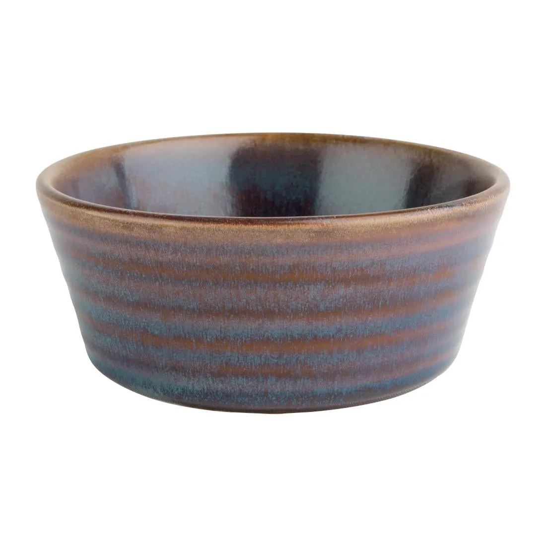 Olympia Cavolo Iridescent Flat Round Bowl - 143mm (Box 6)