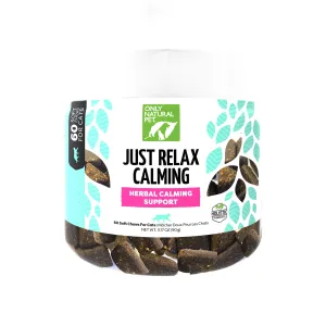 Only Natural Pet Just Relax Herbal Calming Support Soft Chews for Cats