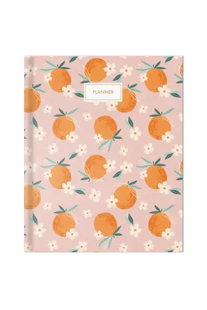 Oranges in Bloom  Hardbound Undated Planner