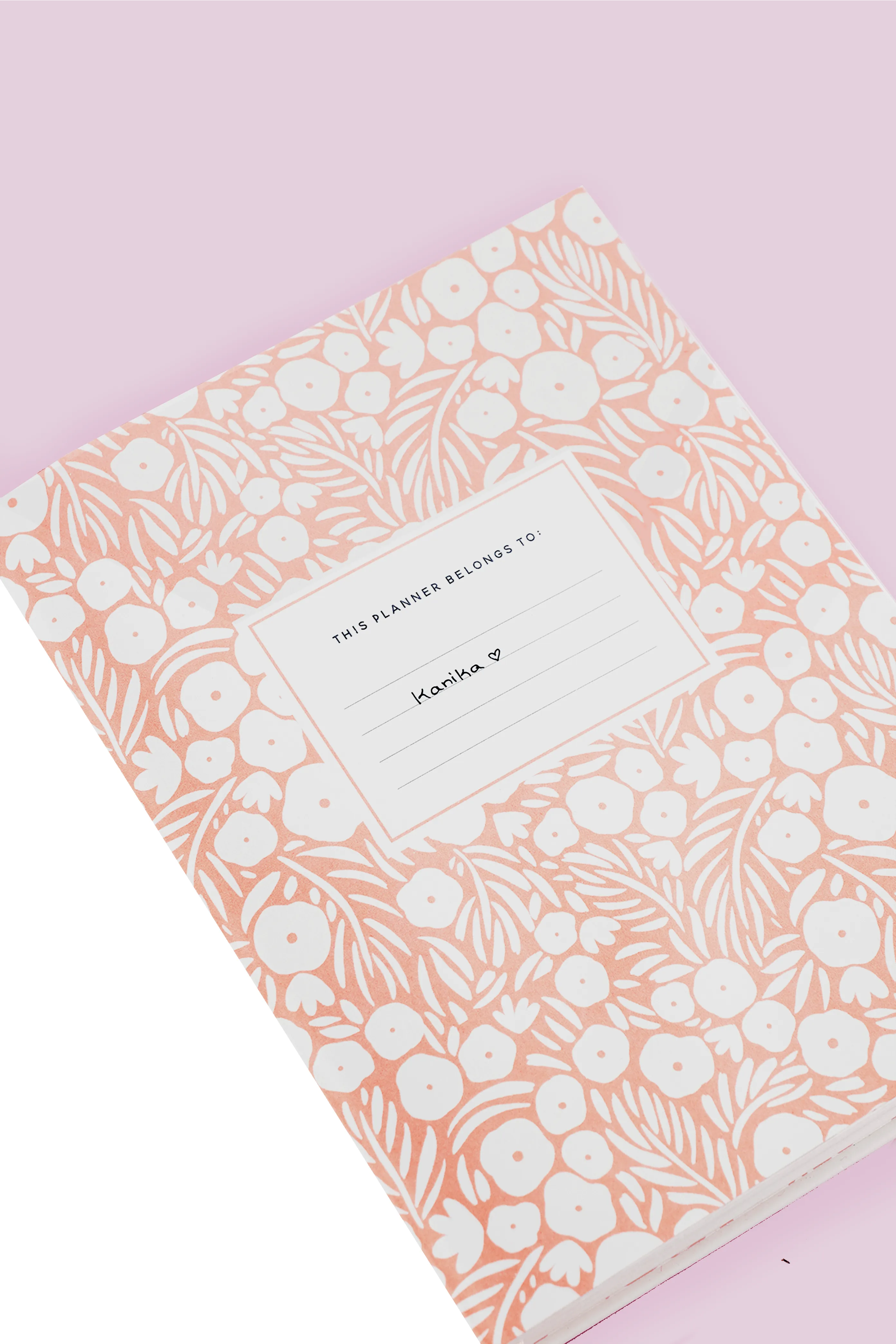 Oranges in Bloom  Hardbound Undated Planner