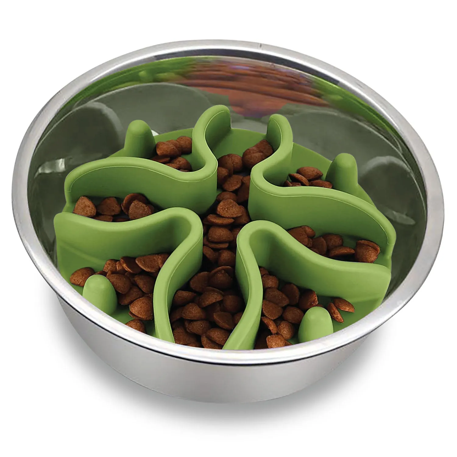 Paw Puzzle Slow Feeder Dog Bowl Insert