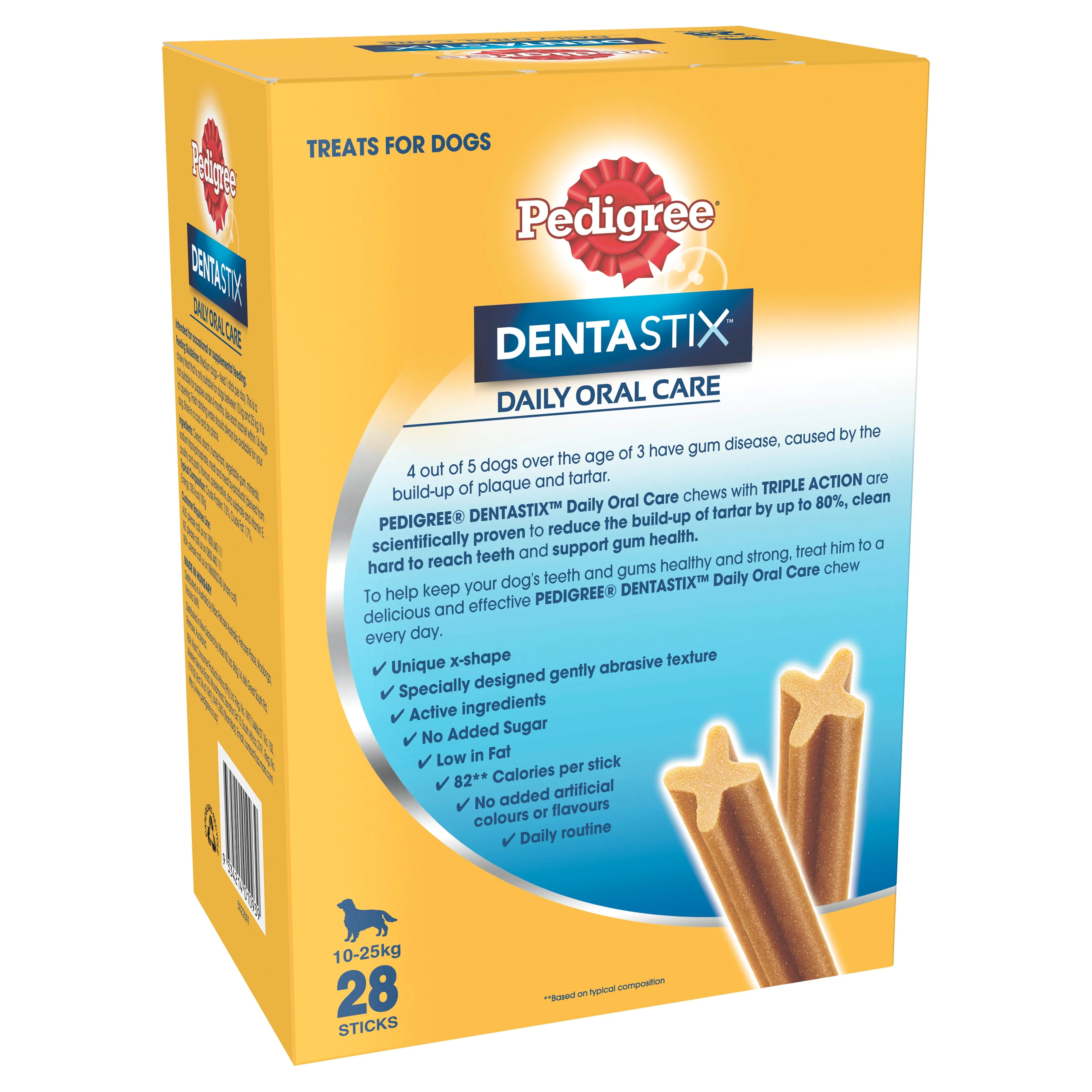 PEDIGREE® DENTASTIX™ Dental Chew Medium Dog Treats