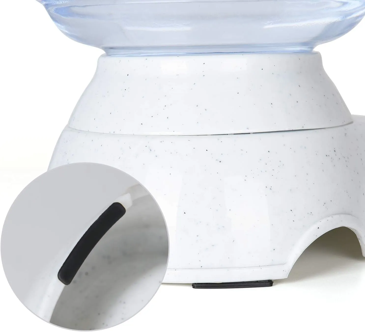 Pet Water Dispenser Station Automatic Gravity Waterer Replenish Self-Dispensing Drinking Fountain Dog Cat Animal Bowl Dish Stand