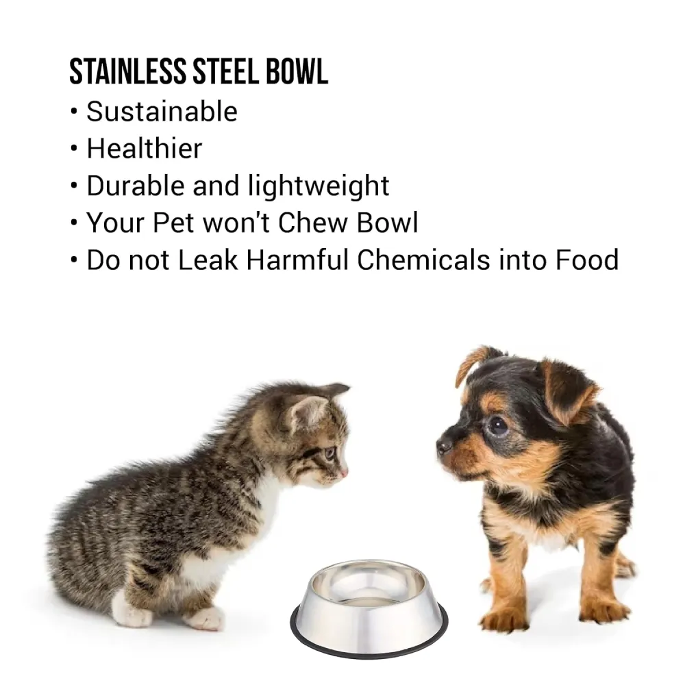 Pets Empire Regular Anti Skid Bowl for Dogs and Cats