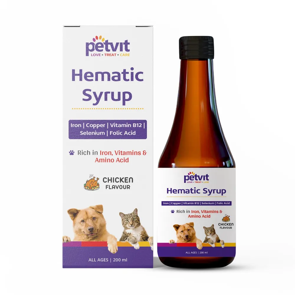 Petvit Hematic Syrup for Dogs and Cats