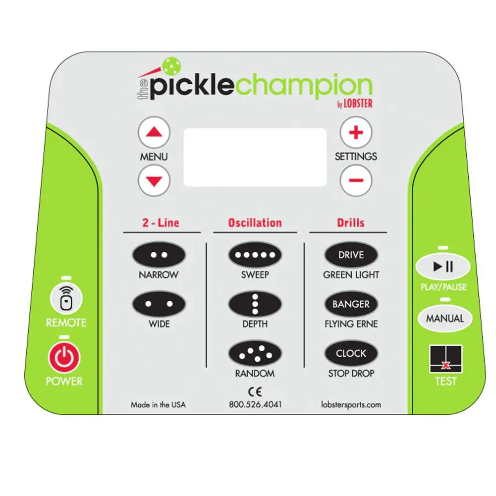 Pickle Champion with 20-Function Wi-Fi Remote Control for Apple