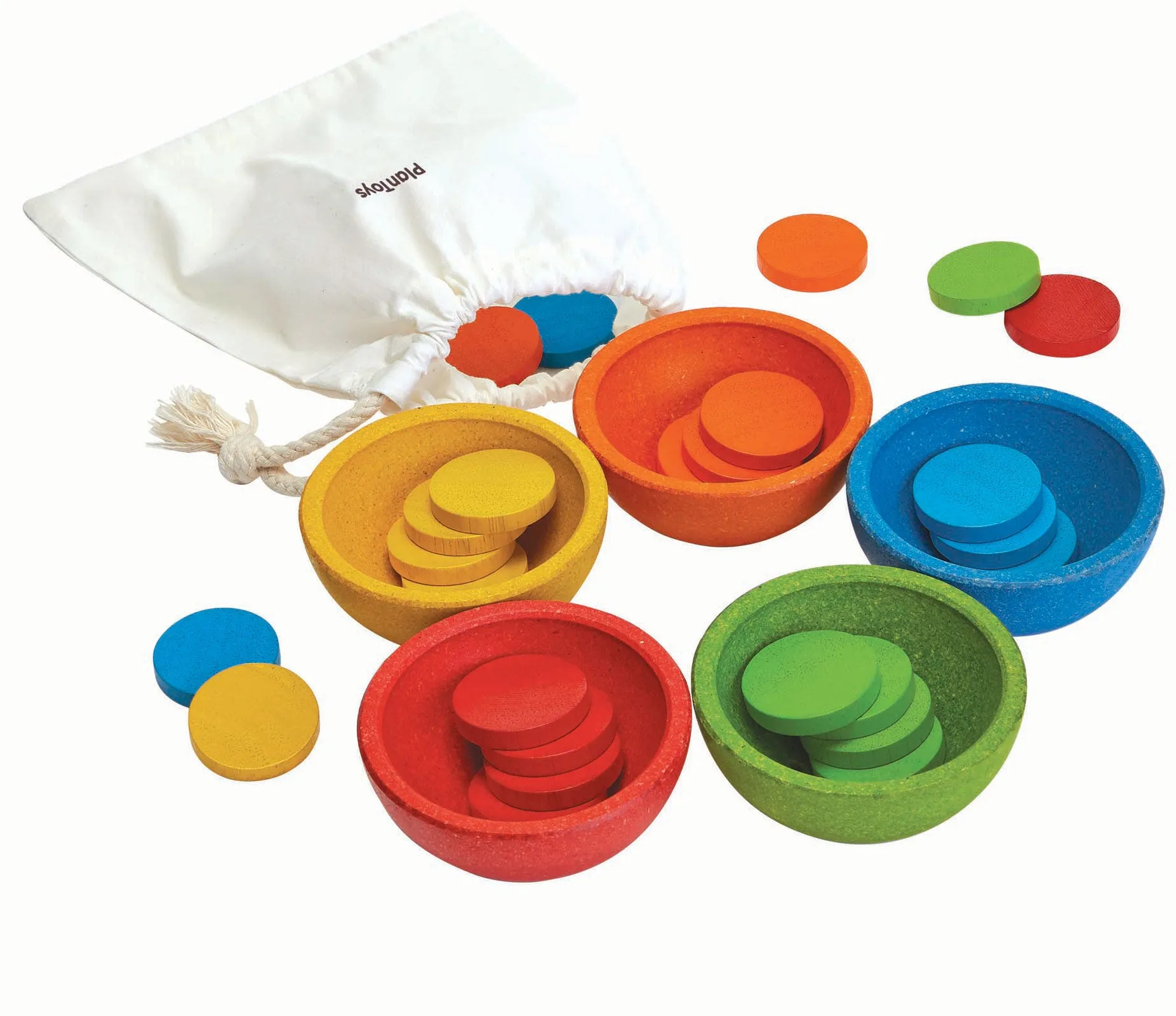 Plan Toys Sort & Count Cups