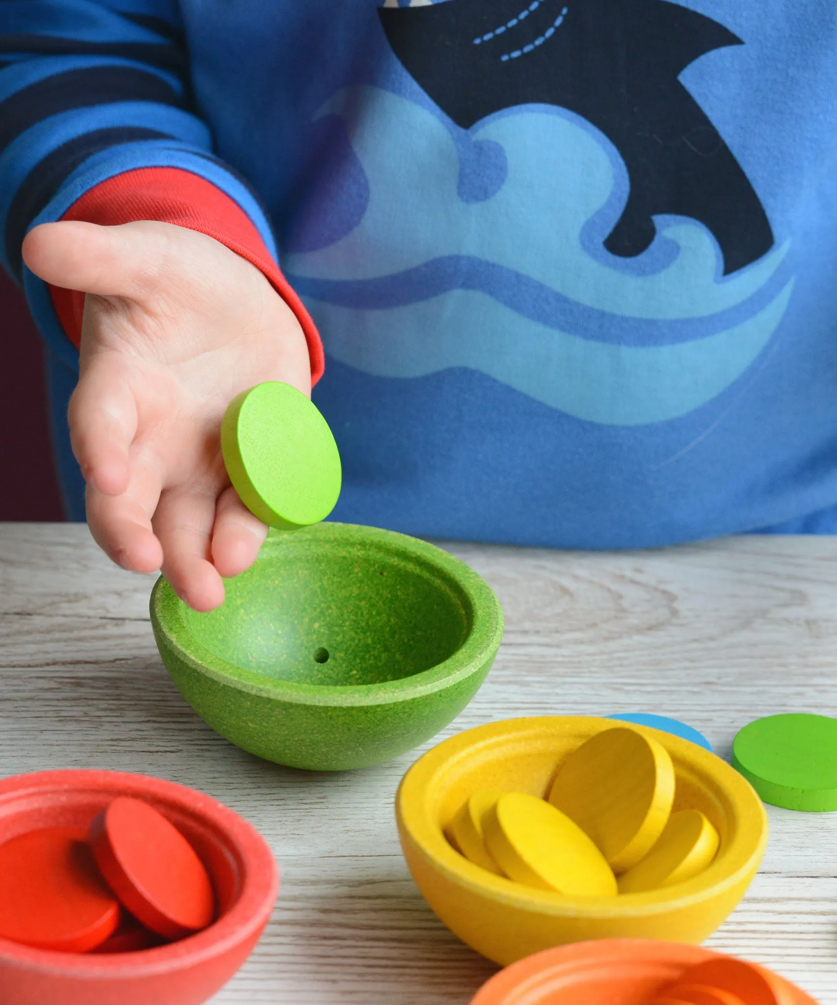 Plan Toys Sort & Count Cups