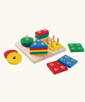 PlanToys Geometric Sorting Board